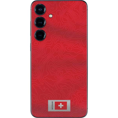 Switzerland Soccer Flag Galaxy S24 Plus Skin